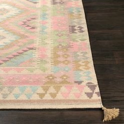 Flash Sale ✨ SURYA DEJA KILIM RUG: DUSTY ROSE 😉 8 SURYA DEJA KILIM RUG: DUSTY ROSE