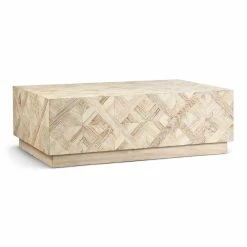 DOVETAIL DENMARK LIGHT WASH COFFEE TABLE Furniture