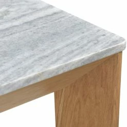 MOES DENMARK WHITE MARBLE TOP DINING TABLE Furniture