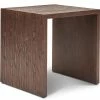 URBIA DENVER OAK END TABLES: SMOKED OAK Living Room