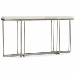 HOOKER DESERT ONYX CAGE CONSOLE TABLE