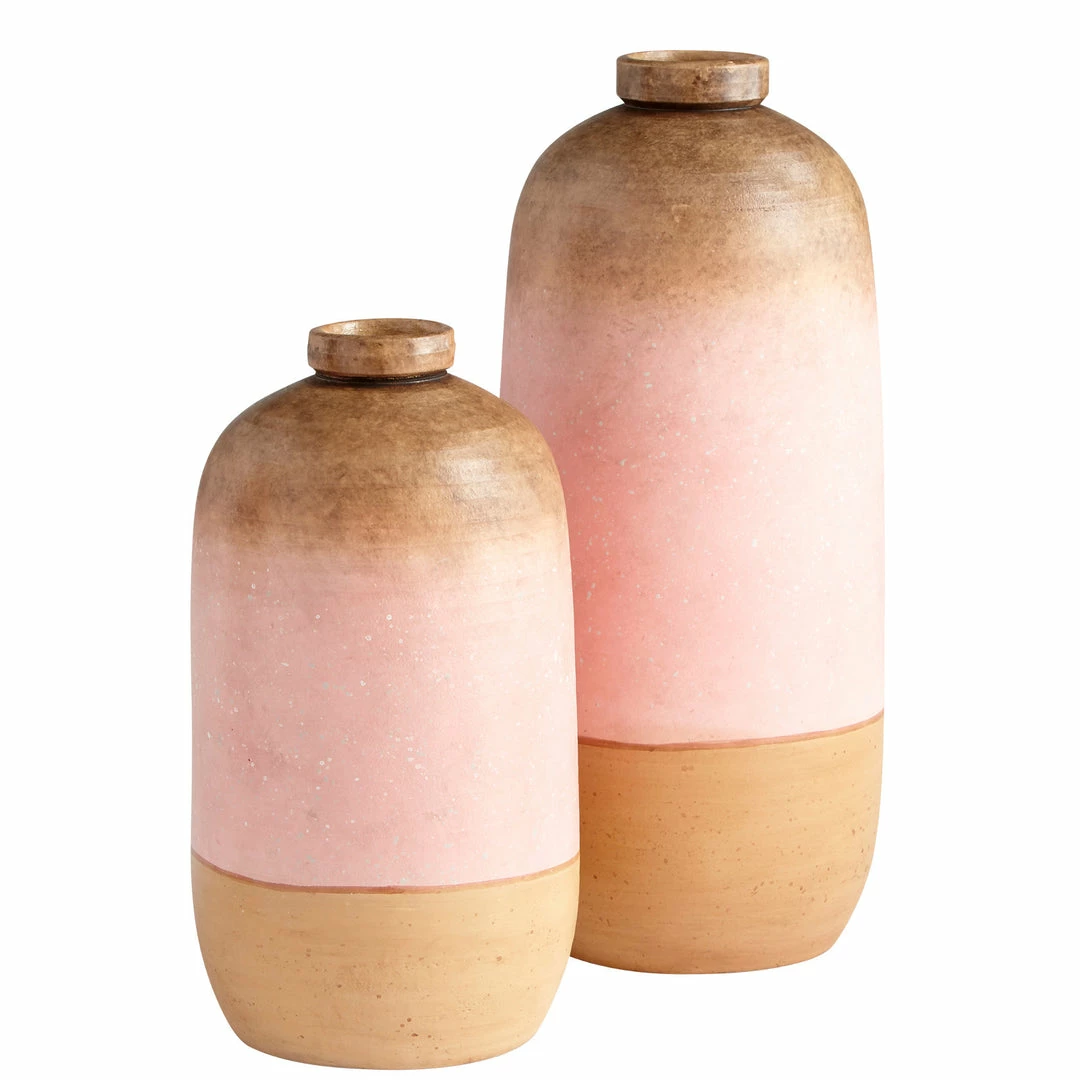 Promo ❤️ CYAN DESERT SUNRISE CERAMIC VASE ✨ 1 CYAN DESERT SUNRISE CERAMIC VASE