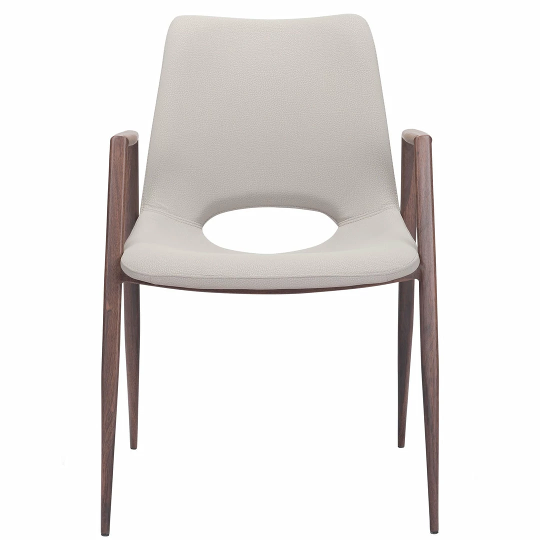 Discount π ZUO DESI DINING CHAIR: PUTTY | SET OF 2 π 5 ZUO DESI DINING CHAIR: PUTTY | SET OF 2