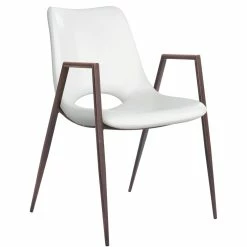 ZUO Furniture DESI DINING CHAIR: WHITE | SET OF 2