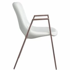 ZUO Furniture DESI DINING CHAIR: WHITE | SET OF 2