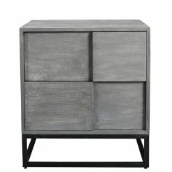 MOES DEVON NIGHTSTAND: GREY Furniture