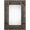 SALT Mirrors DHALA EMBOSSED ANTIQUE METAL MIRROR