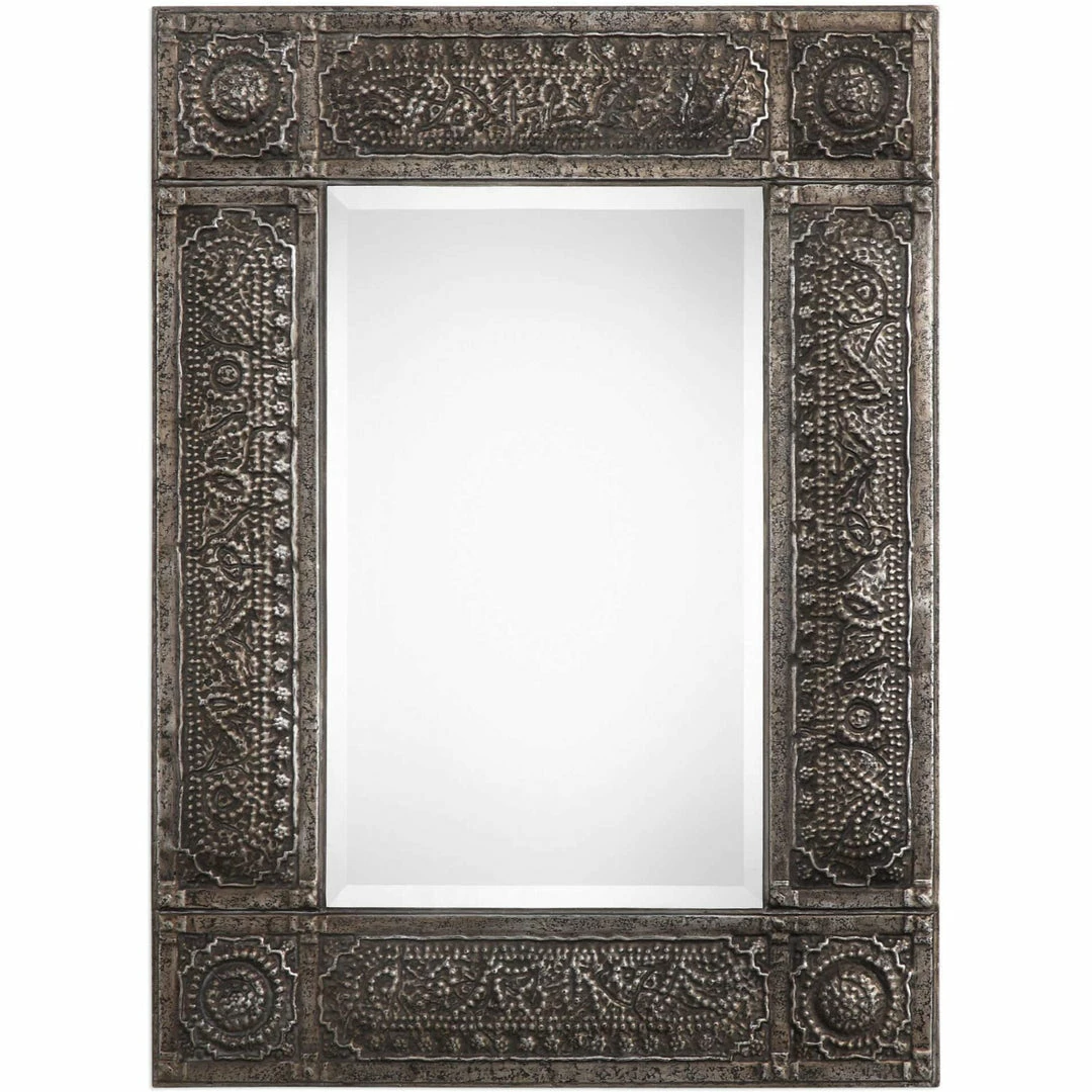 Promo 🥰 SALT Mirrors DHALA EMBOSSED ANTIQUE METAL MIRROR 😍 1 SALT Mirrors DHALA EMBOSSED ANTIQUE METAL MIRROR