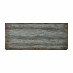 HOOKER Furniture DHARMA ANTIQUE BLUE CARVED WOOD ACCENT CHEST