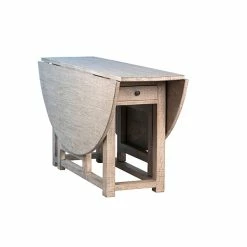 Outlet βοΈ DOVETAIL Furniture DINAH 60" ROUND DINING TABLE π 7 DOVETAIL Furniture DINAH 60