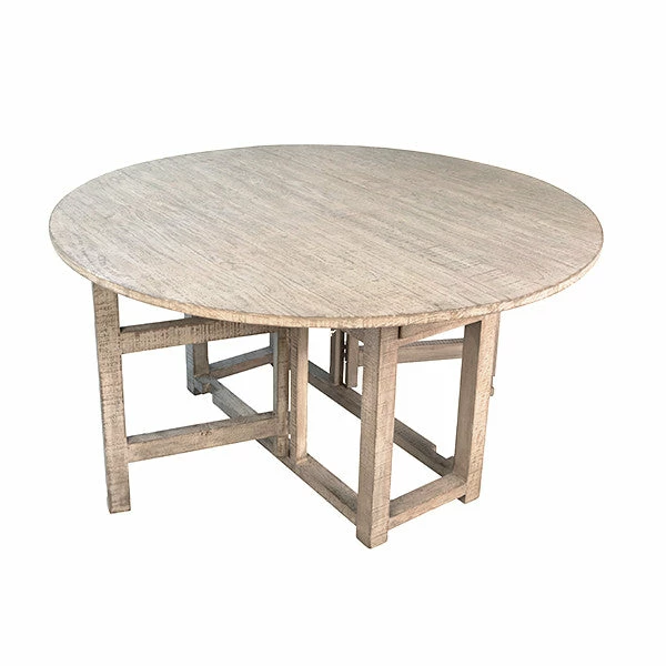 Outlet βοΈ DOVETAIL Furniture DINAH 60" ROUND DINING TABLE π 4 DOVETAIL Furniture DINAH 60" ROUND DINING TABLE