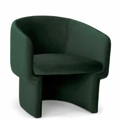 URBIA DITA VELVET BARREL CHAIR