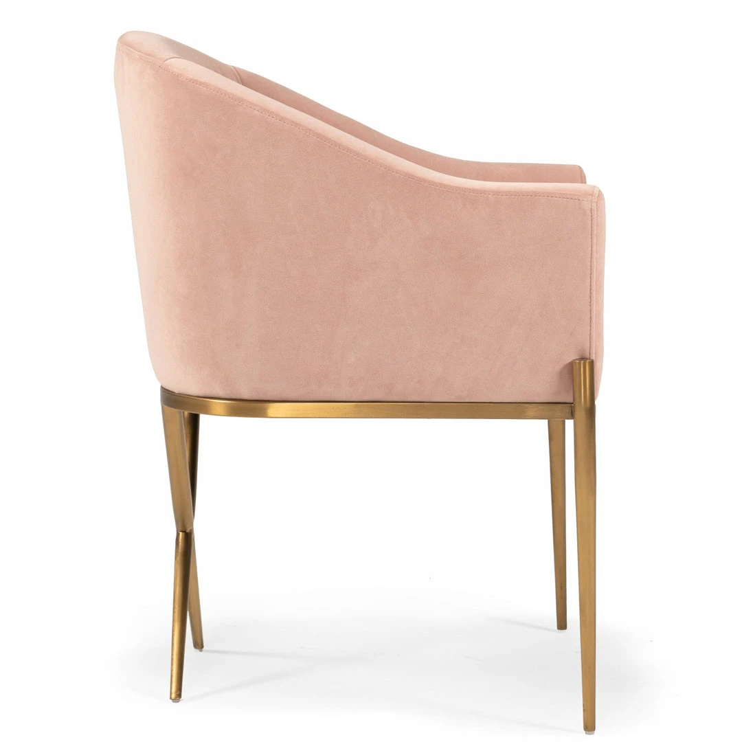 Buy π VIG DIVINE BLUSH VELVET ACCENT CHAIR Furniture βοΈ 3 VIG DIVINE BLUSH VELVET ACCENT CHAIR Furniture