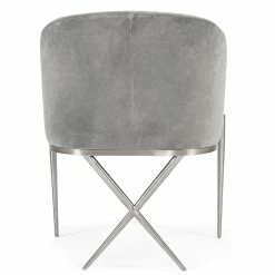 VIG DIVINE GREY VELVET ACCENT CHAIR Furniture