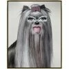 L ART "DOGGIE 5" CANVAS ART