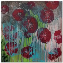 Budget 🤩 L ART "DOROTHY'S POPPIES" CANVAS ART ⭐ 5 L ART