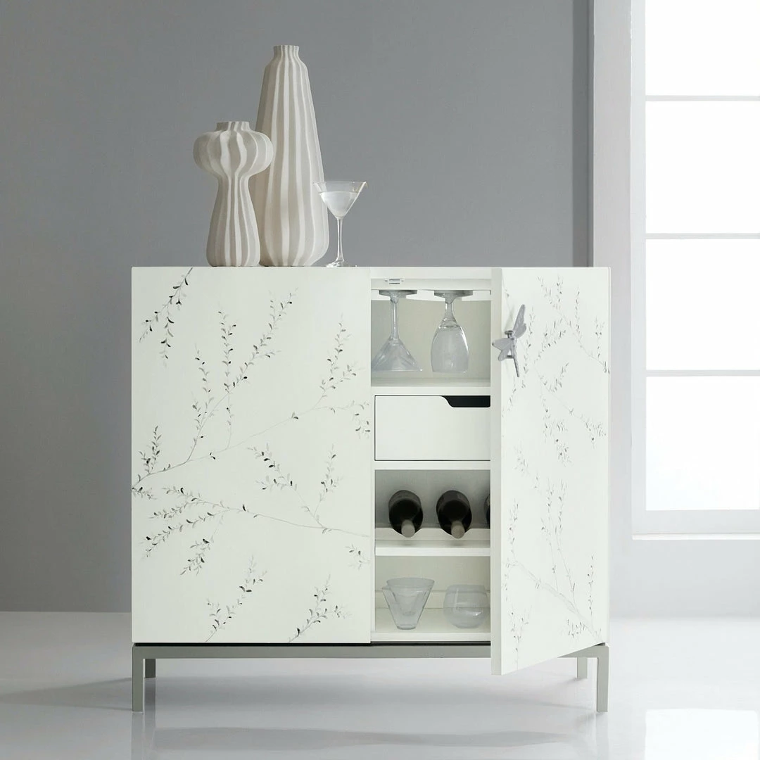 New 👍 HOOKER BALE DRAGONFLY BAR CABINET 👏 4 HOOKER BALE DRAGONFLY BAR CABINET