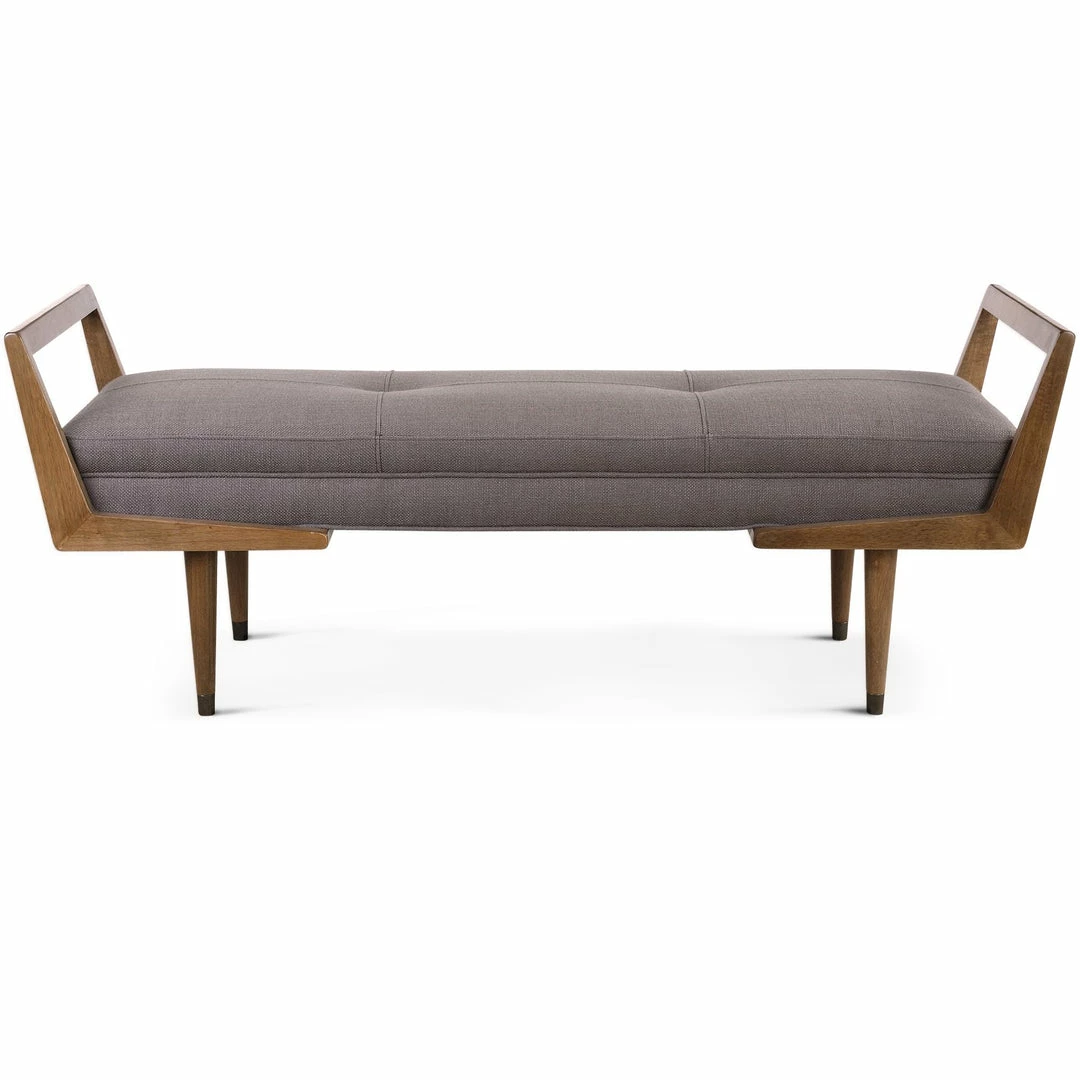 Best deal ⨠UTTERMOST Living Room DRAPER MID-CENTURY MODERN BENCH: TAUPE-GREY 𧨠1 UTTERMOST Living Room DRAPER MID-CENTURY MODERN BENCH: TAUPE-GREY