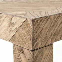 FOUR HANDS DRIFTER OAK WOOD SOFA TABLE Furniture