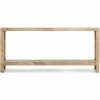 FOUR HANDS DRIFTER OAK WOOD SOFA TABLE Furniture