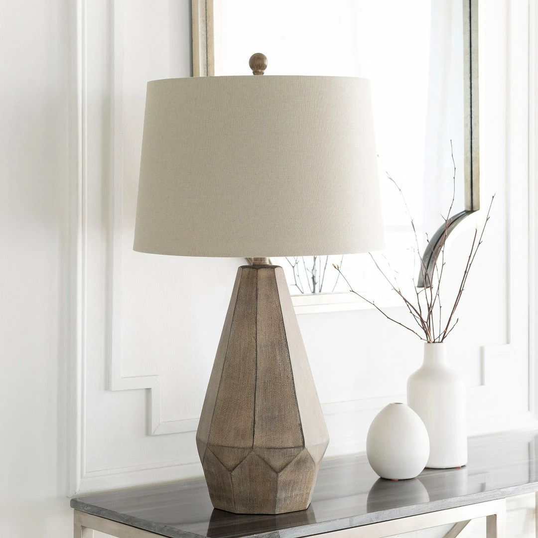 Best deal π SURYA DRESDON LAMP: STONE TAUPE β 2 SURYA DRESDON LAMP: STONE TAUPE
