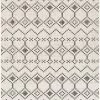 SURYA YUMA OUTDOOR RUG: BLACK + WHITE