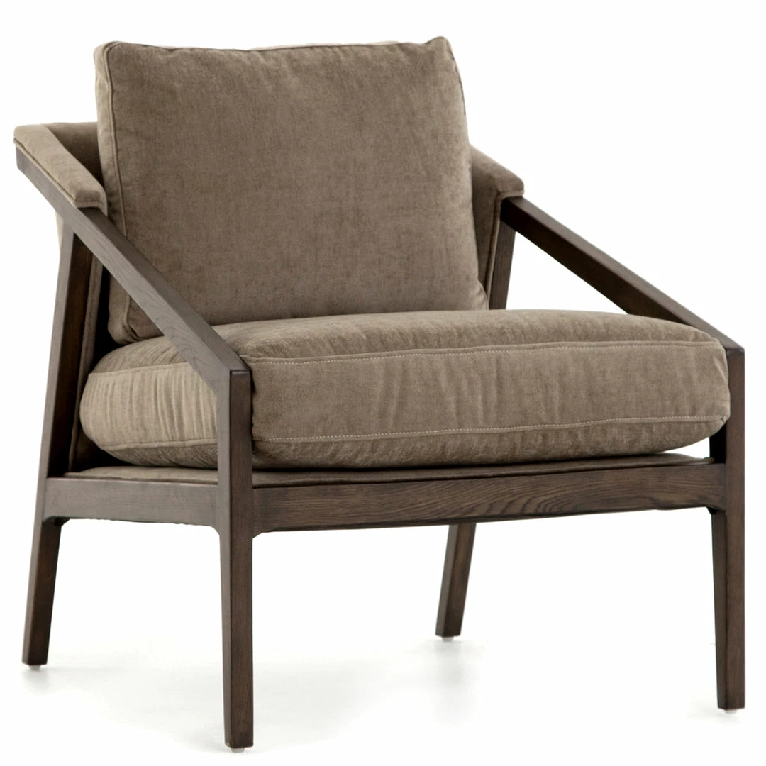 Cheap 💯 FOUR HANDS EARL SAGE WORN VELVET ACCENT CHAIR Furniture 🔥 2 FOUR HANDS EARL SAGE WORN VELVET ACCENT CHAIR Furniture