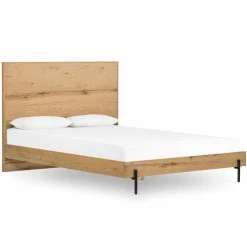 FOUR HANDS Furniture EATON LIGHT OAK PLATFORM BED