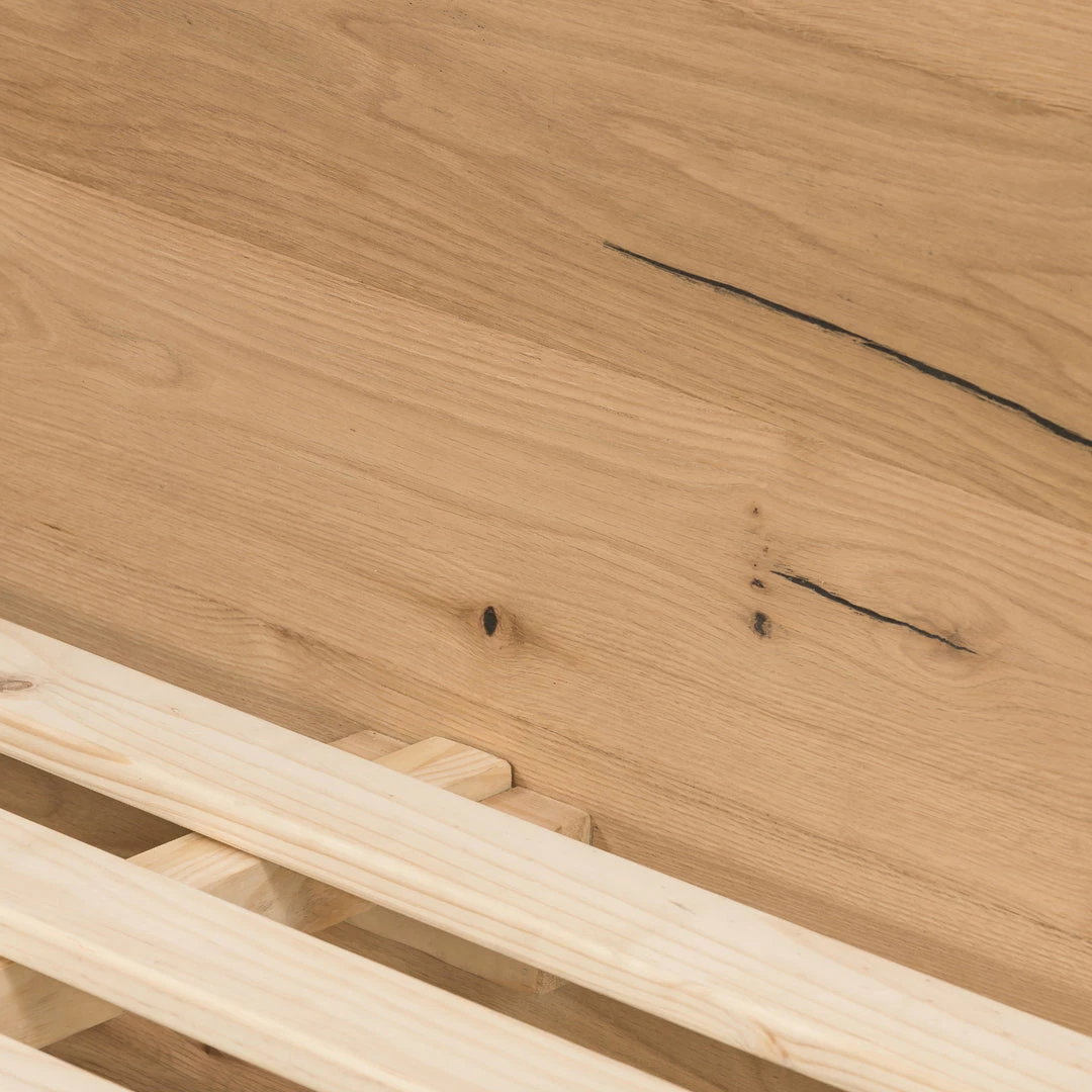 New π FOUR HANDS Furniture EATON LIGHT OAK PLATFORM BED π€© 8 FOUR HANDS Furniture EATON LIGHT OAK PLATFORM BED