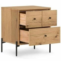 Best deal ๐งจ FOUR HANDS EATON LIGHT OAK & RESIN NIGHTSTAND Furniture ๐ฅ 17 FOUR HANDS EATON LIGHT OAK & RESIN NIGHTSTAND Furniture
