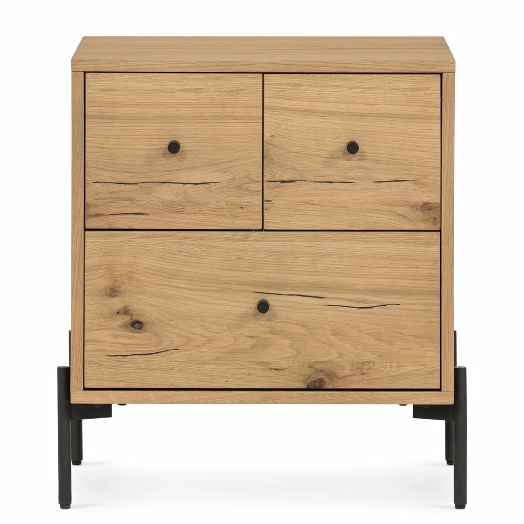 Best deal ๐งจ FOUR HANDS EATON LIGHT OAK & RESIN NIGHTSTAND Furniture ๐ฅ 3 FOUR HANDS EATON LIGHT OAK & RESIN NIGHTSTAND Furniture