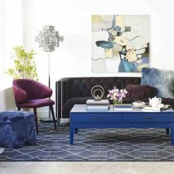 MOES STEWART DINING CHAIR: PURPLE Kitchen + Dining