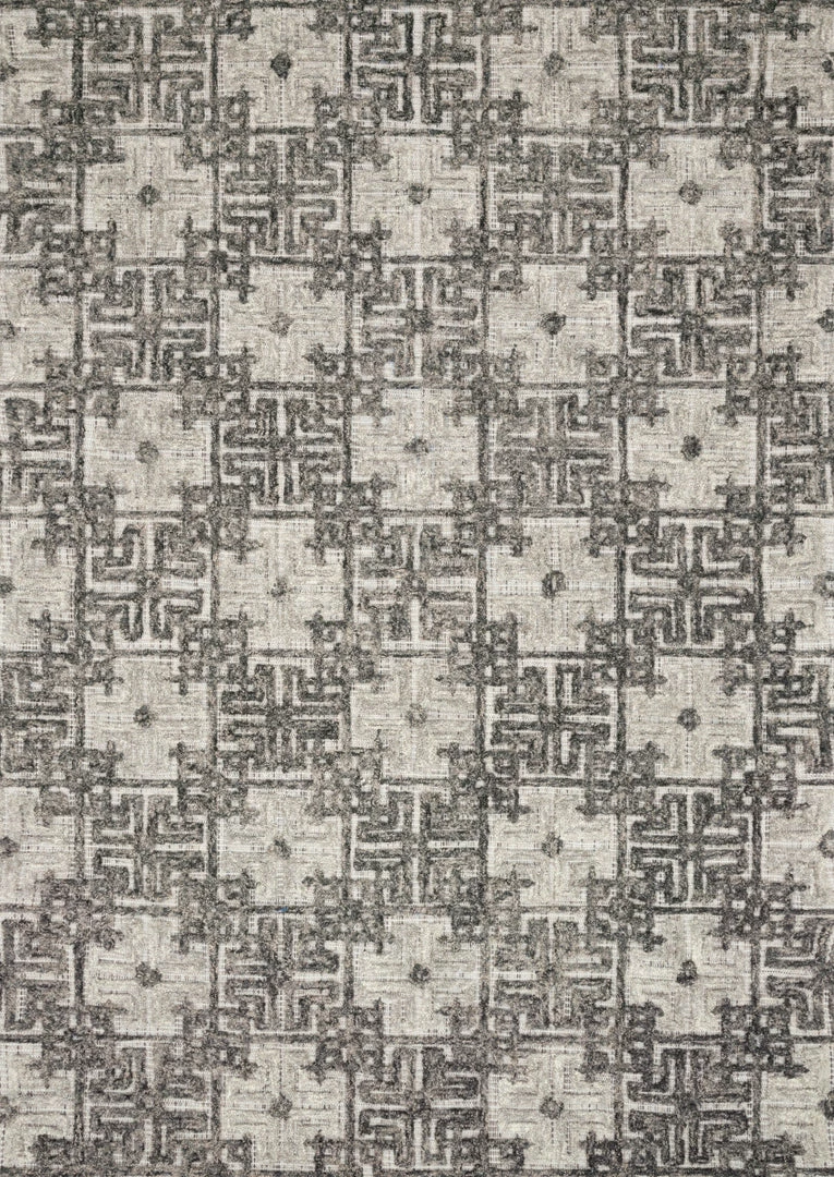 Flash Sale 🔥 LOLOI EHREN 01 TEXTURED WOOL RUG: CHARCOAL, FOG ✨ 1 LOLOI EHREN 01 TEXTURED WOOL RUG: CHARCOAL, FOG