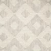 LOLOI EHREN 02 TEXTURED WOOL RUG: IVORY, SILVER