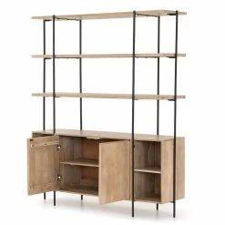 Budget โค๏ธ FOUR HANDS ELENA SIDEBOARD AND HUTCH ๐ 13 FOUR HANDS ELENA SIDEBOARD AND HUTCH