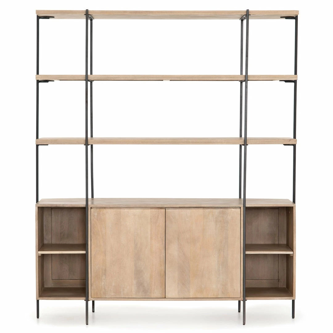 Budget โค๏ธ FOUR HANDS ELENA SIDEBOARD AND HUTCH ๐ 1 FOUR HANDS ELENA SIDEBOARD AND HUTCH