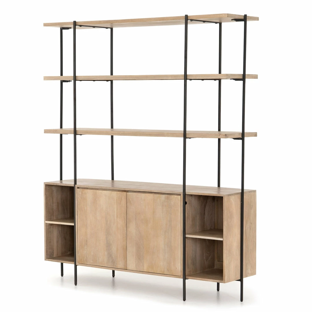 Budget โค๏ธ FOUR HANDS ELENA SIDEBOARD AND HUTCH ๐ 3 FOUR HANDS ELENA SIDEBOARD AND HUTCH