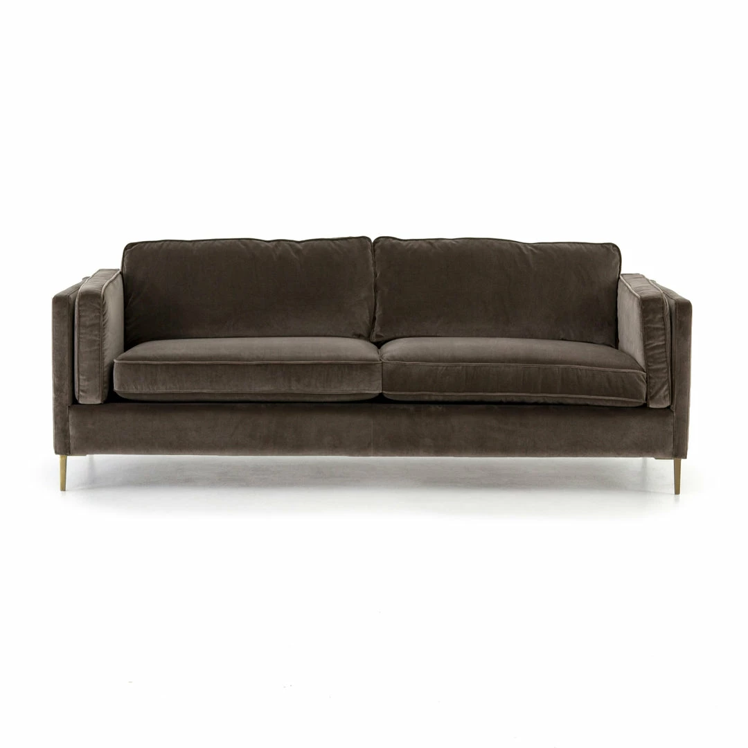 Cheap ๐ FOUR HANDS EMERY SOFA: BIRCH-GREY VELVET Furniture ๐ 1 FOUR HANDS EMERY SOFA: BIRCH-GREY VELVET Furniture