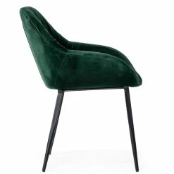 VIG Furniture EMILE GREEN VELVET DINING CHAIR