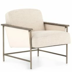 FOUR HANDS ENCINO BISQUE ARM CHAIR