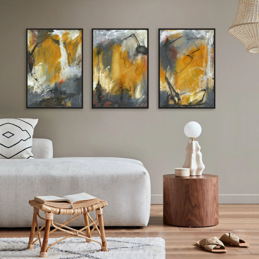 L ART "ENTRANCED BY THE RAIN I" CANVAS ART