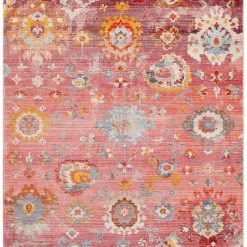 SURYA EDEN RUG: PINK ROSE