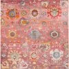 SURYA EDEN RUG: PINK ROSE