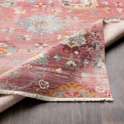 SURYA EDEN RUG: PINK ROSE