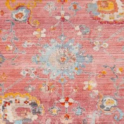 SURYA EDEN RUG: PINK ROSE