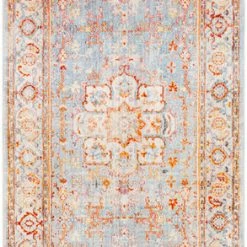 Best deal βοΈ SURYA ETNEY RUG: SKY, ORANGE MULTI π― 17 SURYA ETNEY RUG: SKY, ORANGE MULTI