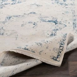 Flash Sale ๐ SURYA ELDORA RUG: CREAM, INDIGO โค๏ธ 8 SURYA ELDORA RUG: CREAM, INDIGO