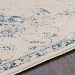Flash Sale ๐ SURYA ELDORA RUG: CREAM, INDIGO โค๏ธ 11 SURYA ELDORA RUG: CREAM, INDIGO