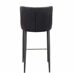 MOES Kitchen + Dining ETTA COUNTER STOOL: DARK GREY