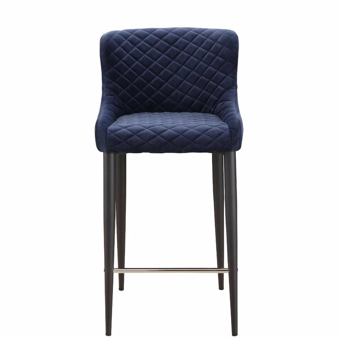 Flash Sale 😀 MOES ETTA COUNTER STOOL: DARK BLUE 🥰 1 MOES ETTA COUNTER STOOL: DARK BLUE